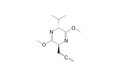 (2R,5S)-2-Isopropyl-3,6-dimethoxy-5-propa-1,2-dienyl-2,5-dihydro-pyrazine