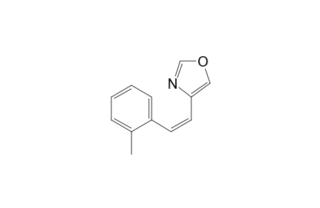 cis-4-(2-Methylstyryl)oxazole