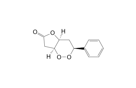 (+-)-(3S,4aS,7aS)-3-Phenyl-tetrahydro-furo[3,2-c][1,2]dioxin-6-one