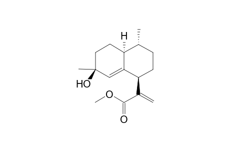 2,5-Dimethyl-8-[1-(methoxycarbonyl)ethenyl]octahydronaphthalene-2-.beta.-ol