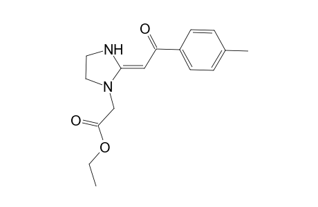 Ethyl [2-(4-methylbenzoylidene)imidazolidin-1-yl]acetate