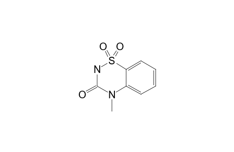3,4-DIHYDRO-4-METHYL-2H-1,2,4-BENZOTHIADIAZIN-3-ON-1,1-DIOXIDE