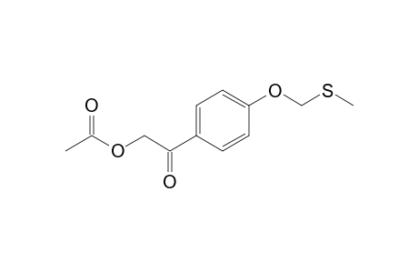 1-(Acetoxyacetyl)-4-[(methylthio)methoxy]benzene