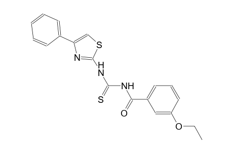 thiourea, N-(3-ethoxybenzoyl)-N'-(4-phenyl-2-thiazolyl)-