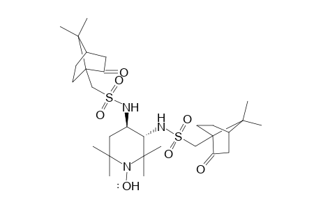 3,4-bis[( Camphorsulfonyl)amino]-2,2,6,6-tetramethyliperidine - 1-Oxide