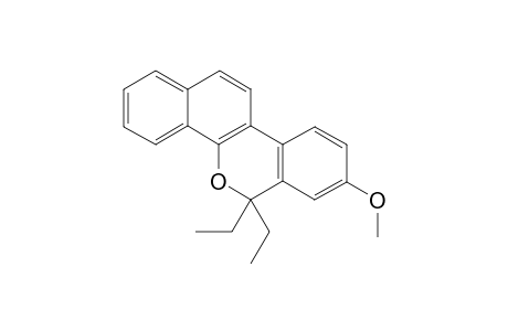 6,6-Diethyl-8-methoxy-benzo[d]naphtho[1,2-b]pyran