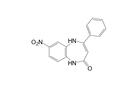 1,5-dihydro-7-nitro-4-phenyl-2H-1,5-benzodiazepin-2-one