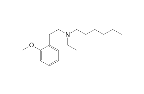 N-Ethyl-N-hexyl-2-methoxyphenethylamine