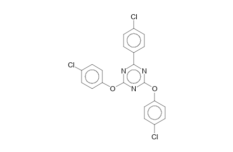 2,4-bis(4-chloranylphenoxy)-6-(4-chlorophenyl)-1,3,5-triazine