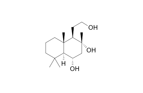 (+)-(1S,3R,4R,4aS,8aS)-4-(2-Hydroxyethyl)-3,4a,8,8-tetramethyldecahydro-1,3-naphthalenediol