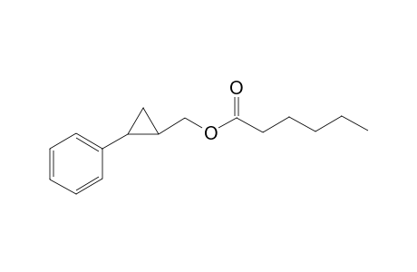 (2-phenylcyclopropyl)methyl hexanoate
