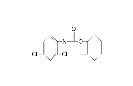 2,4-dichlorocarbanilic acid, 2-methylcyclohexyl ester
