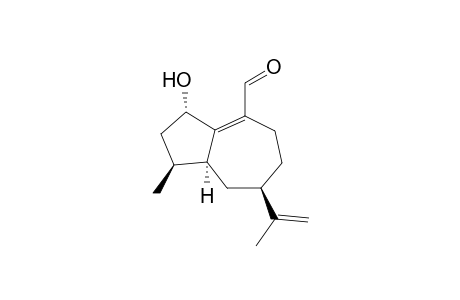 2-(.alpha.-hydroxyguaia-1(10),11-dien-15-al isomer
