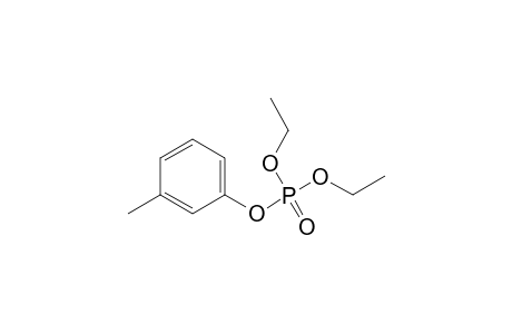 Phosphoric acid, diethyl 3-methylphenyl ester