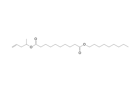 Sebacic acid, nonyl pent-4-en-2-yl ester