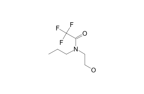 N-(2-Hydroxyethyl)trifluoroacetamide, N-(N-propyl)-