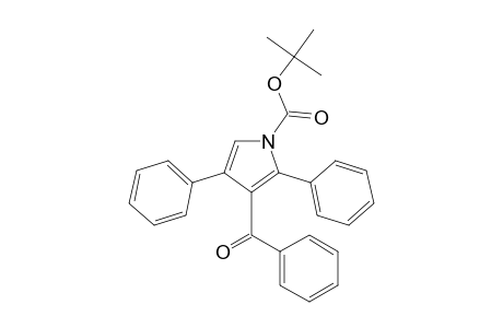 3-Benzoyl-2,4-diphenyl-1-pyrrolecarboxylic acid tert-butyl ester