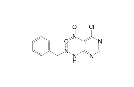 4-Benzylhydrazino-5-nitro-6-chloropyrimidine