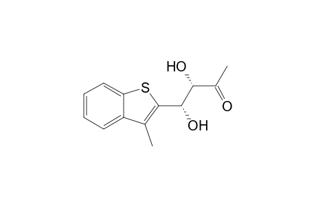 (3S,4S)-3,4-Dihydroxy-4-(3-methyl-1-benzothiophen-2-yl)butan-2-one