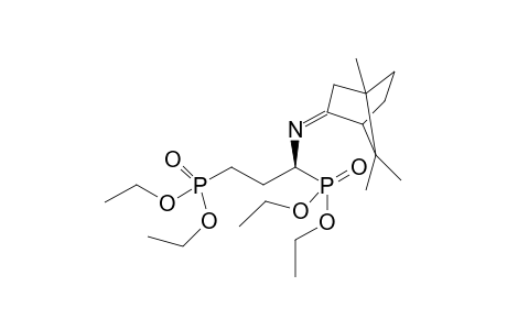 (1'RS,4'R,1S)-1-(1',7',7'-Trimethylbicyclo[2.2.1]hept-2'-ylidenamino)-1,3-tetraethylpropane-1,3-phosphonate