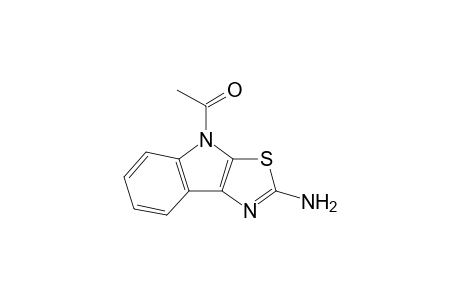 1-(2-amino-4-thiazolo[5,4-b]indolyl)ethanone