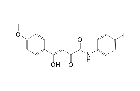 (3Z)-4-hydroxy-N-(4-iodophenyl)-4-(4-methoxyphenyl)-2-oxo-3-butenamide