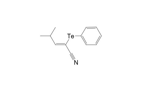 (Z/E)-4-Methyl-2-phenyltellanylpent-2-enenitrile