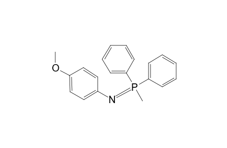 N-4-METHOXYPHENYL-P-METHYL-P,P-DIPHENYL-IMINO-PHOSPHORANE
