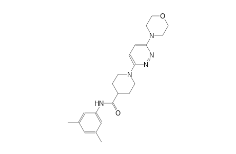 4-piperidinecarboxamide, N-(3,5-dimethylphenyl)-1-[6-(4-morpholinyl)-3-pyridazinyl]-