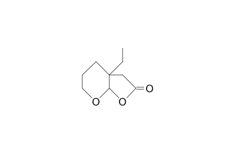 1-Ethyl-5,7-dioxa-bicyclo(4.3.0)nonan-8-one