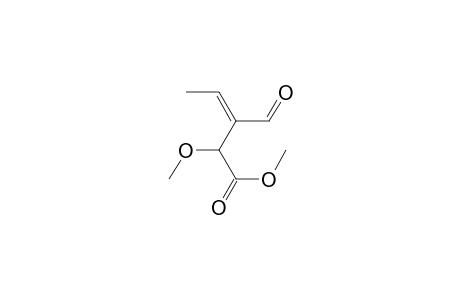 Methyl (E)-2-methoxy-3-formyl-3-pentenoate