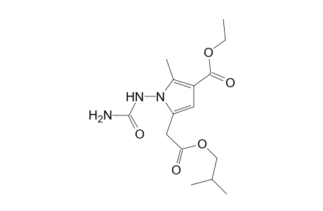 5-Isobutoxycarbonylmethyl-2-methyl-1-ureido-1H-pyrrole-3-carboxylic acid ethyl ester