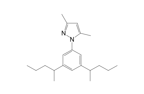 1-[3,5-Di(pentan-2-yl)phenyl]-3,5-dimethyl-1H-pyrazole