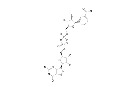 2'-DEOXY-2'-FLUORO-ARABINOSYL-BETA-NICOTINAMIDE-GUANINE-DINUCLEOTIDE