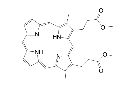 21H,23H-Porphine-2,18-dipropanoic acid, 3,17-dimethyl-, dimethyl ester