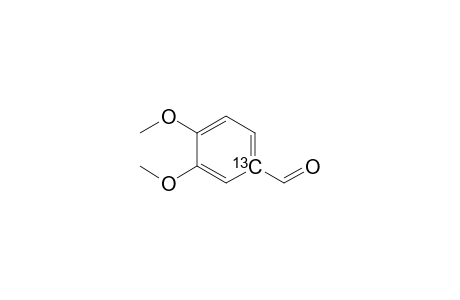 3,4-Dimethoxy[1-13C]benzylaldehyde