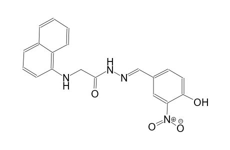 acetic acid, (1-naphthalenylamino)-, 2-[(E)-(4-hydroxy-3-nitrophenyl)methylidene]hydrazide
