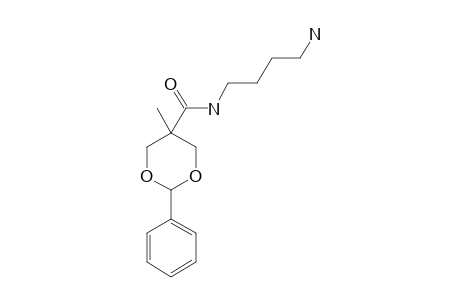 N-(4-AMINOBUTYL)-5-METHYL-2-PHENYL-1,3-DIOXANE-5-CARBOXAMIDE