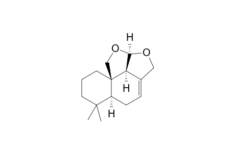 2H,9H-Benzo[e]furo[2,3,4-c]isobenzofuran, 4,4a,5,6,7,8,10a,10b-octahydro-5,5-dimethyl-, [4aS-(4a.alpha.,8aS*,10a.alpha.,10b.alpha.)]-