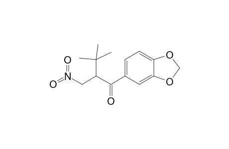 1-(Benzo[d][1,3]dioxol-6-yl)-3,3-dimethyl-2-(nitromethyl)butan-1-one