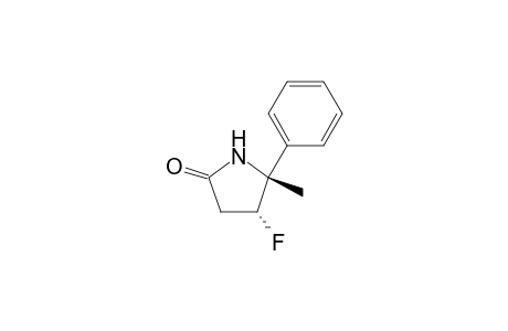 (4R,5R)-4-Fluoro-5-methyl-5-phenylpyrrolidin-2-one