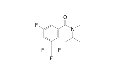 Benzamide, 3-fluoro-5-trifluoromethyl-N-(2-butyl)-N-methyl-