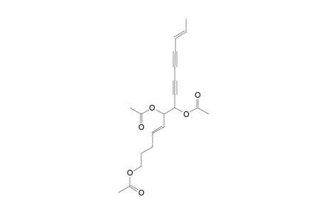 LOBETYOL-TRIACETATE;2,10-TETRADECADIEN-4,6-DIYNE-8,9,14-TRIOL-TRIACETYLATED