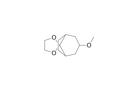 3-endo-Methoxybicyclo[3.2.1]octan-8-one Ethylene Ketal