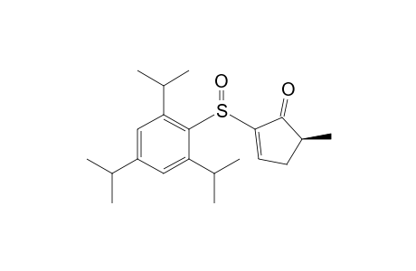 5(S)-Methyl-2-[(2,4,6-triisopyopylphenyl)sulfinyl]-2-cyclopentenone