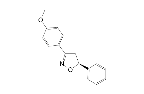 (S)-3-(4-methoxyphenyl)-5-phenyl-4,5-dihydroisoxazole