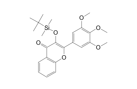 3-(Tert.-butyldimethylsilyl)oxy-3',4',5'-trimethoxyflavone