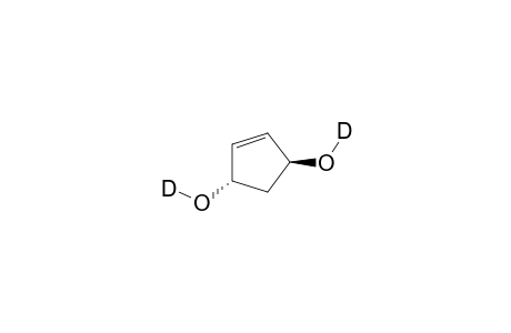 4-Cyclopentene-1,3-diol-D2, trans-