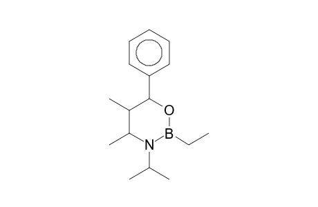 2-Ethyl-3-isopropyl-4,5-dimethyl-6-phenyl-1,3,2-oxazaborinane