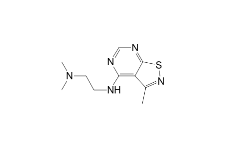 Dimethyl-[2-[(3-methylisothiazolo[5,4-d]pyrimidin-4-yl)amino]ethyl]amine